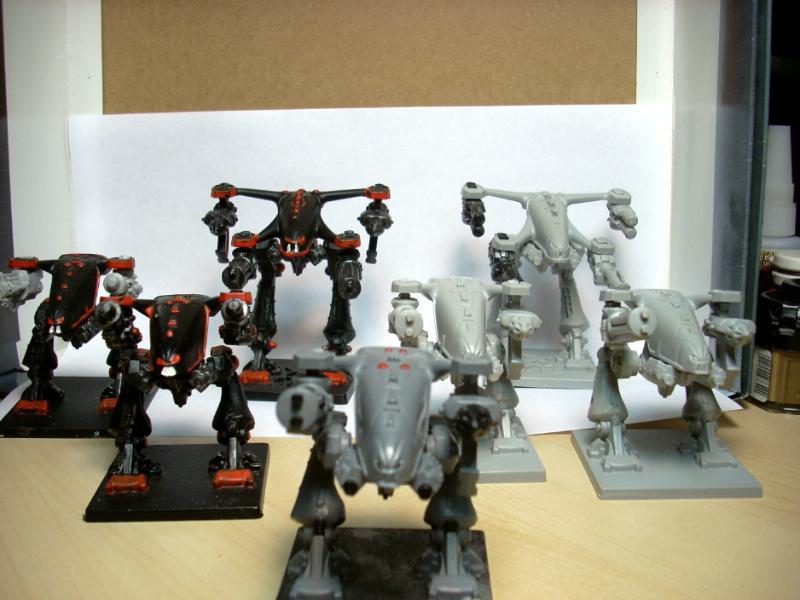 And here are those same Spacecrusade dreadnoughts. - Warhammer 30k, Warhammer, Old warhammer, , Miniature, Longpost