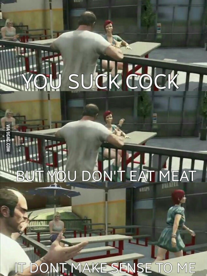 And he speaks. - NSFW, 9GAG, , Trevor, Gta 5