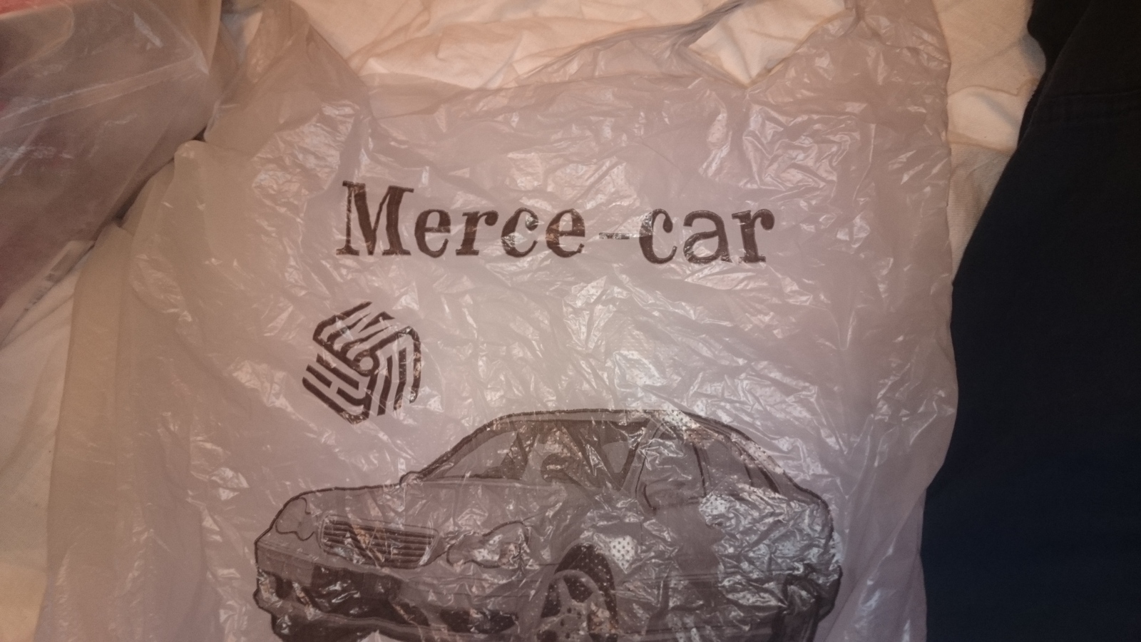 Marketing is harsh and merciless - My, Package, Mercedes