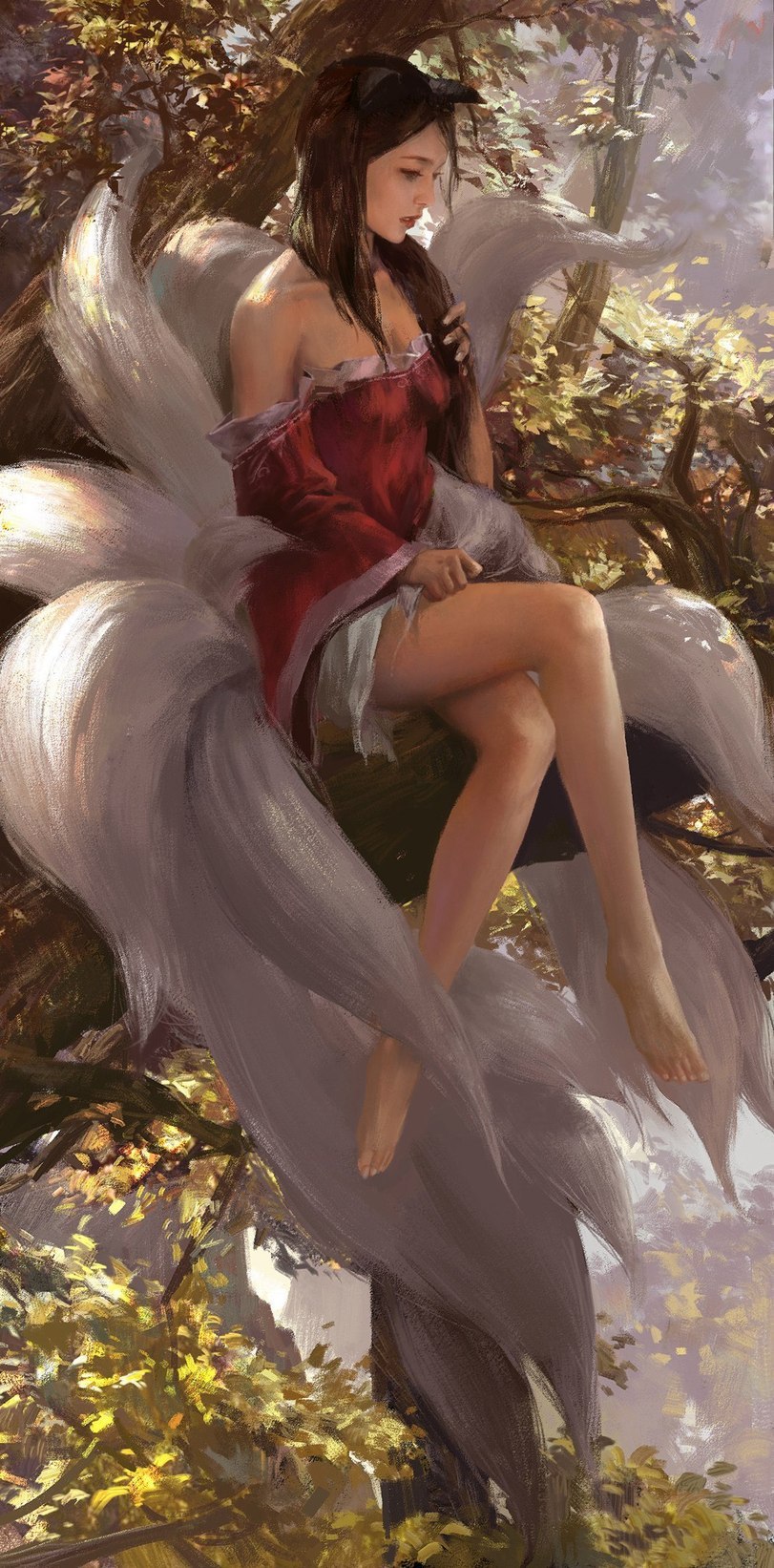 Лиса на дереве - League of Legends, Ahri