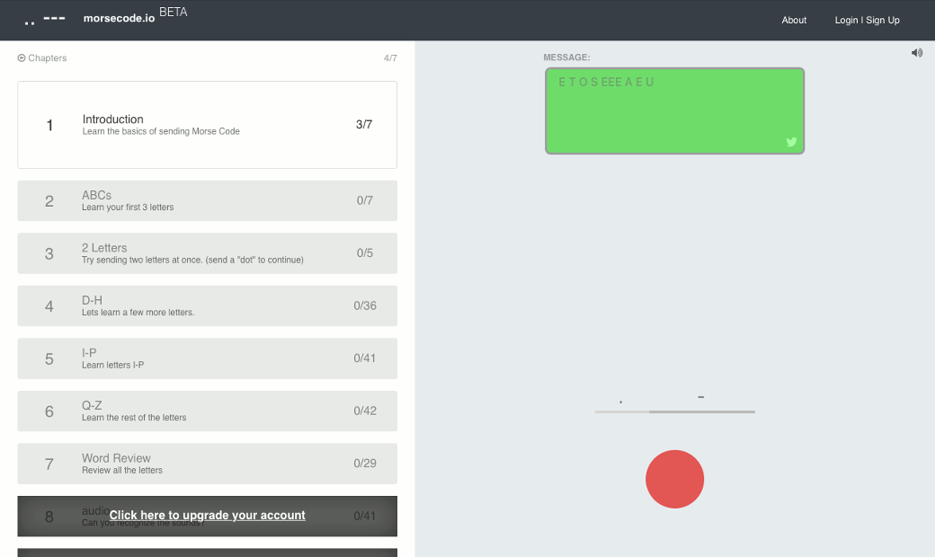 Morsecode.io — сайт для тех, кто решил освоить азбуку Морзе - Азбука Морзе, Морзе, Сайт, Хакеры, Журнал хакер