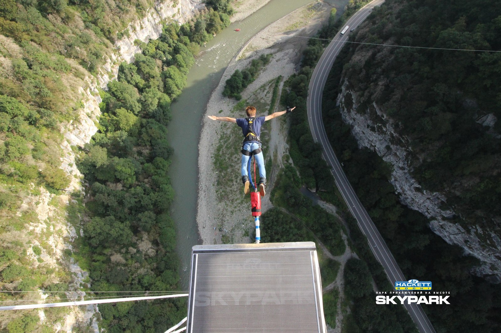 How I spent this summer? - My, Summer, Badge, Base jumping, , Bounce, Skypark, Sochi, 2016