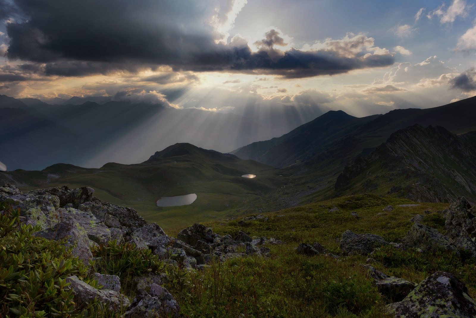 Zagedan lakes - Lake, Karachay-Cherkessia, Russia, Photo, The photo, Nature, Go, Longpost