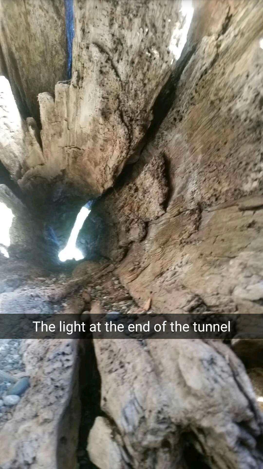 Light at the end of the tunnel - Light, Tunnel