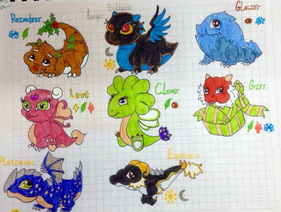 Dragonvale - My, , Felt-tip pen, The Dragon, Longpost