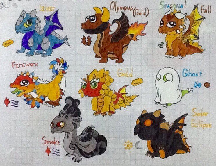 Dragonvale - My, , Felt-tip pen, The Dragon, Longpost