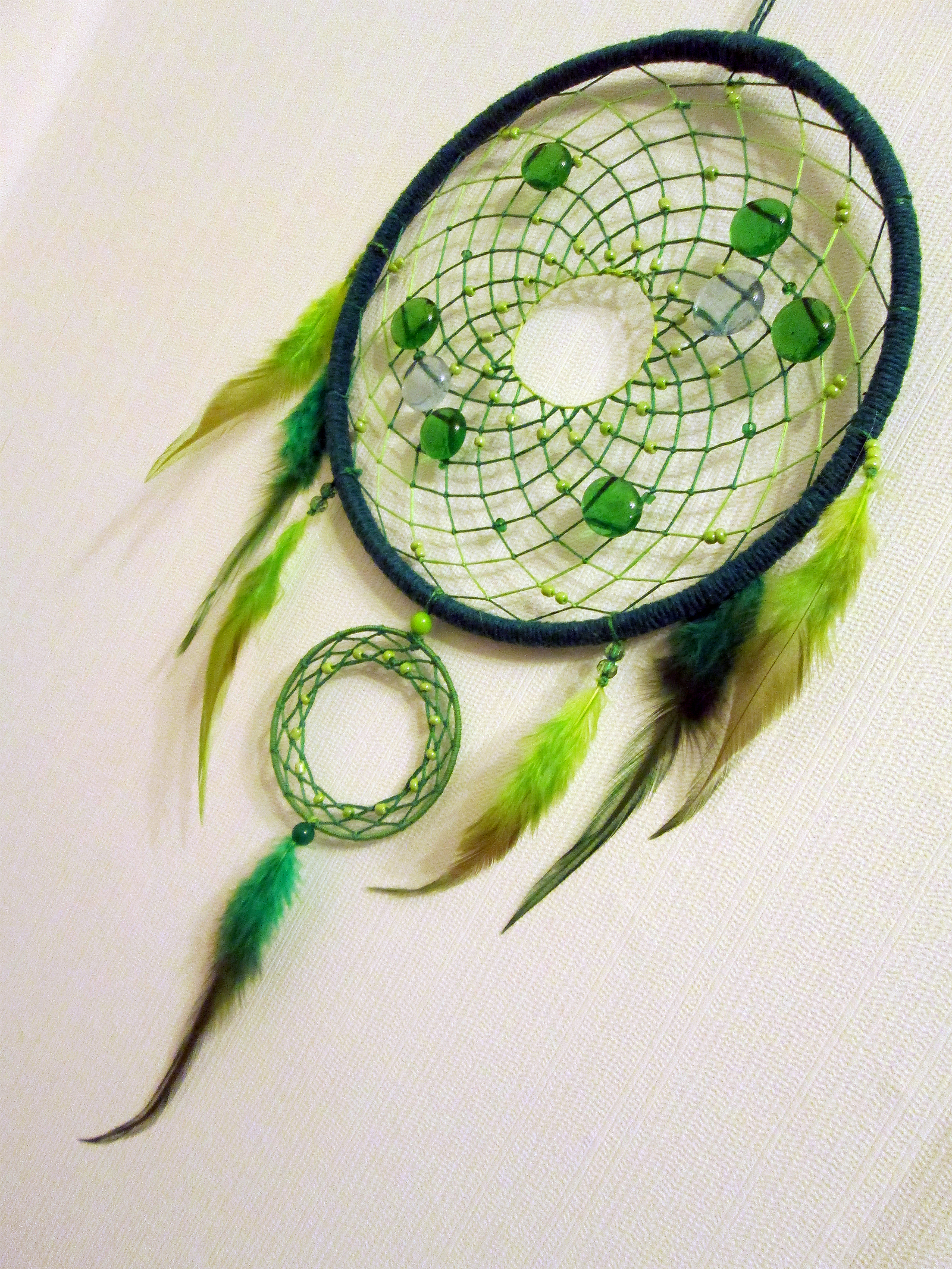 Grass Catcher - My, Creation, Permian, Dreamcatcher, , With your own hands, Handmade, Longpost