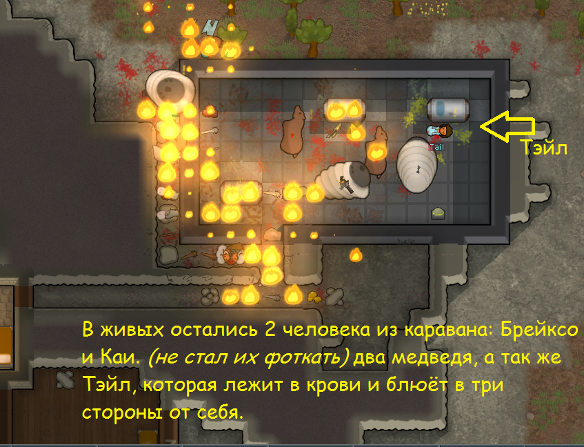 Кровь, огонь, металл и мясо - Моё, Rimworld, Игры, Длиннопост