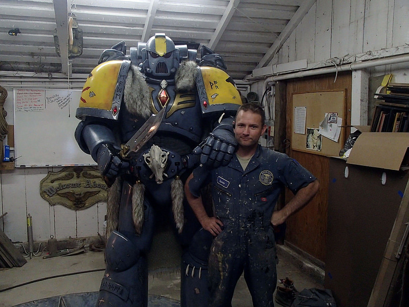 Creation of space wolf armor part 1 - Warhammer 40k, Cosplay, Craft, Space wolves, Armor, , Longpost