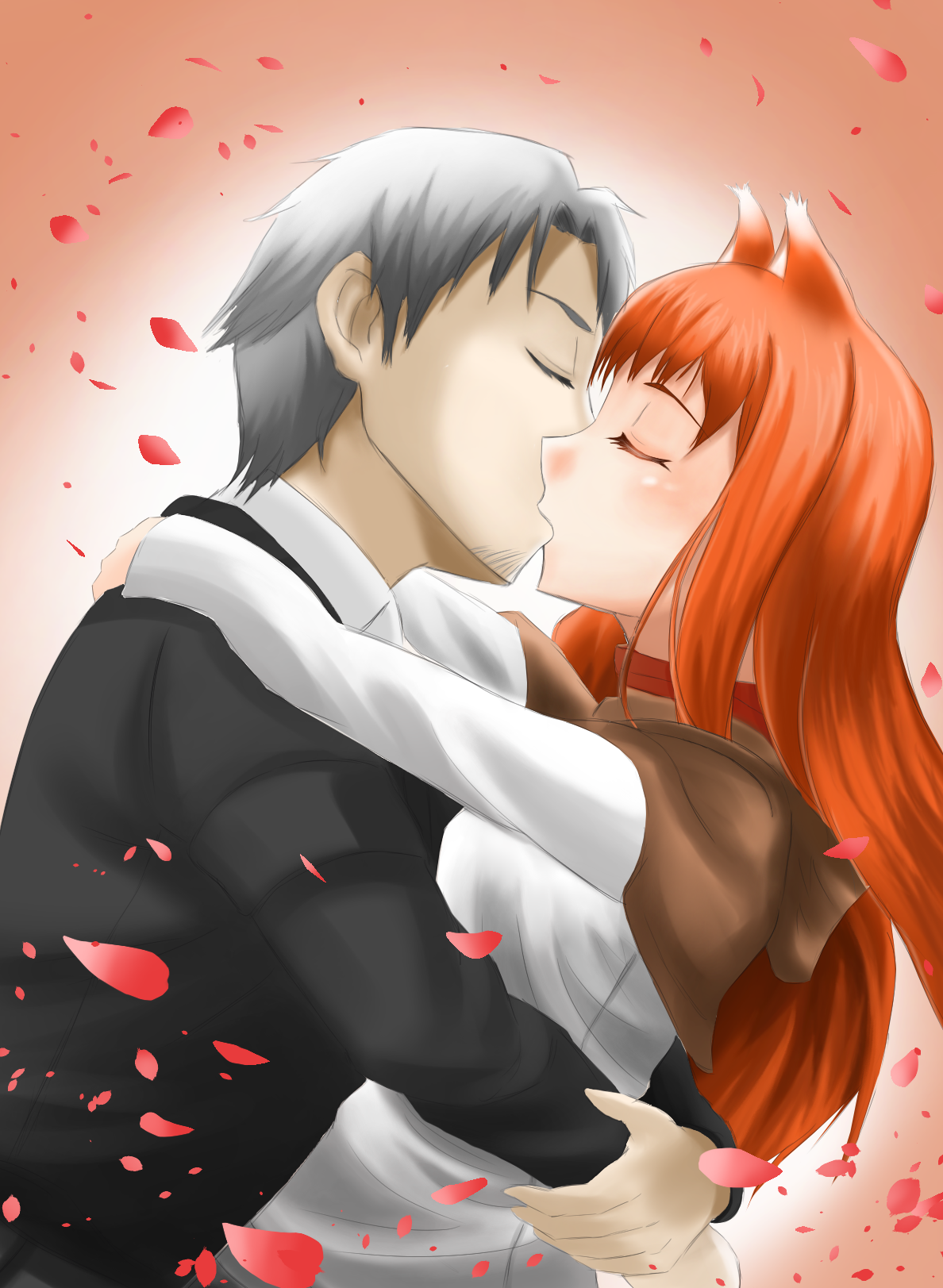 Spice and Wolf. - Anime art, Anime, Spice and Wolf, Horo holo, Holo, Kraft lawrence