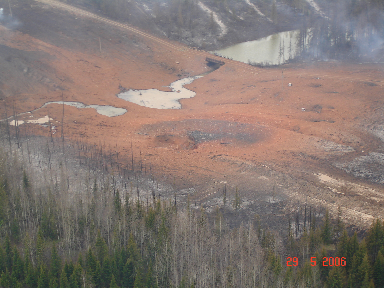 Main gas pipeline rupture 2 - My, Gas pipeline, Explosion, Crash, Longpost