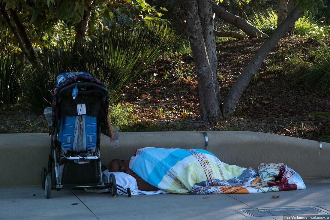 Why are there so many homeless people in America? - Society, Sociology, USA, Bum, Longpost, Ilya Varlamov