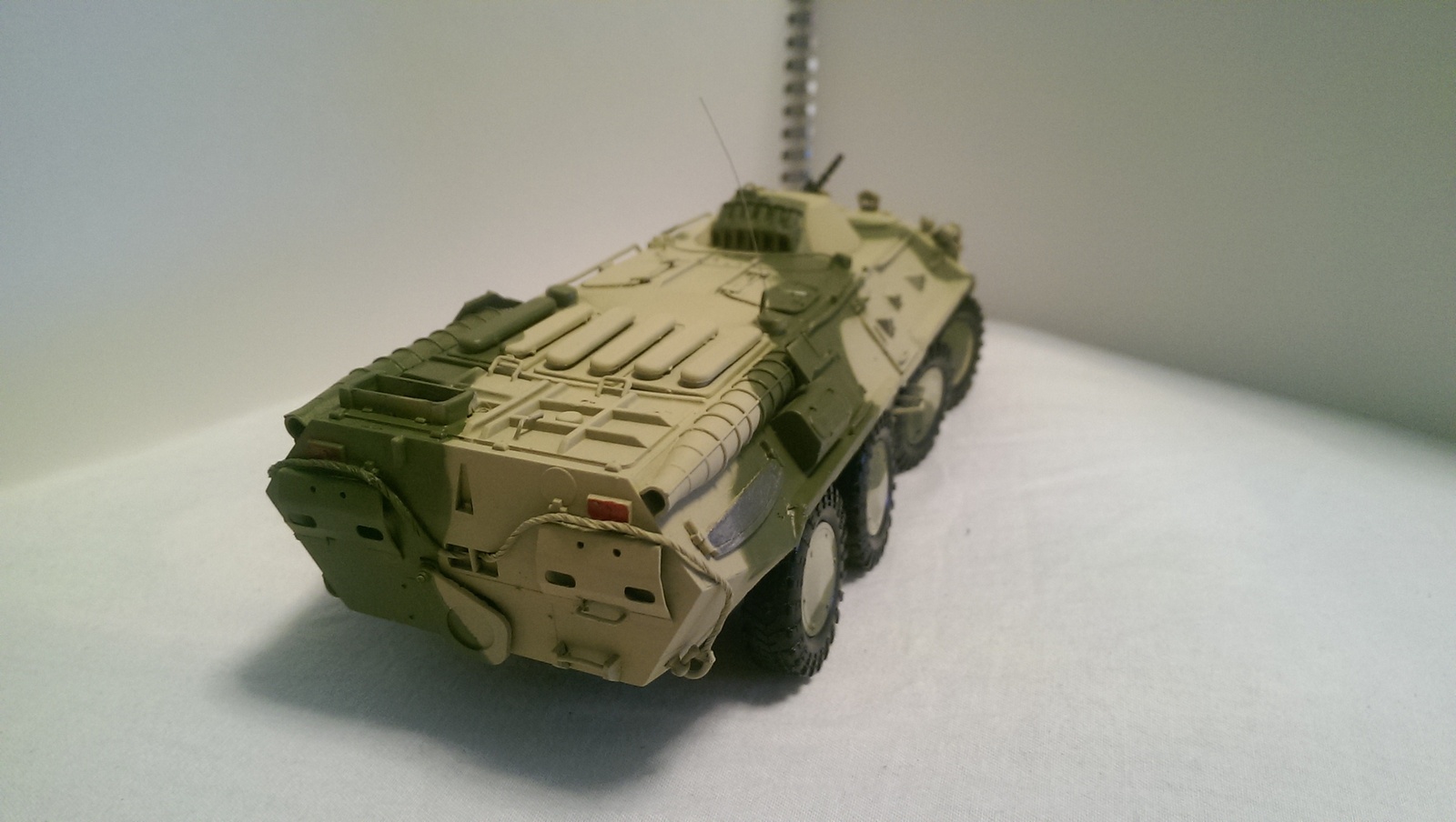 Model BTR 80 - My, Modeling, Military equipment, Longpost