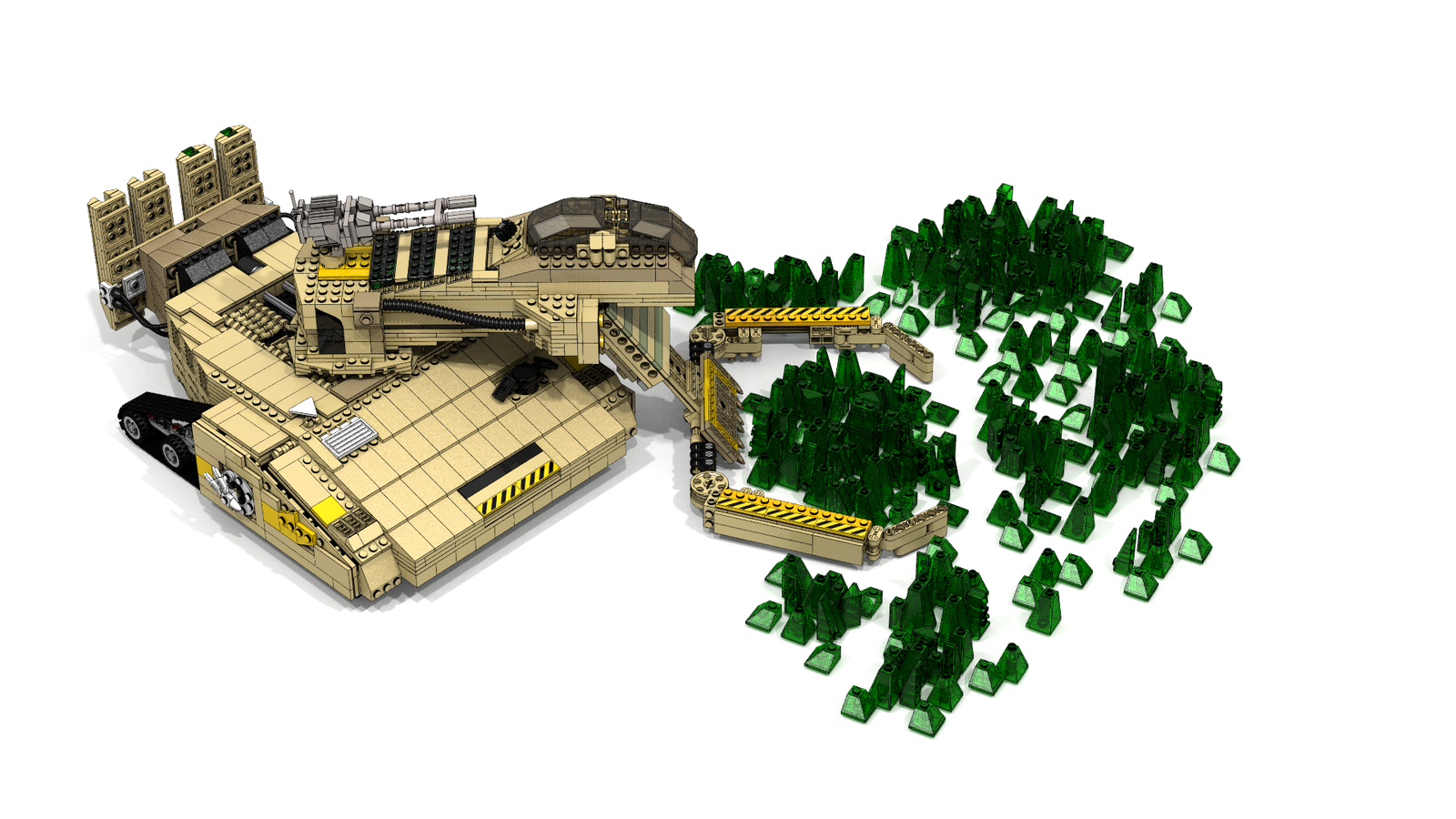 Lego Tiberium Wars - Моё, LEGO, Ldd, Tiberiumwars, Cnc3, Длиннопост, ЧПУ