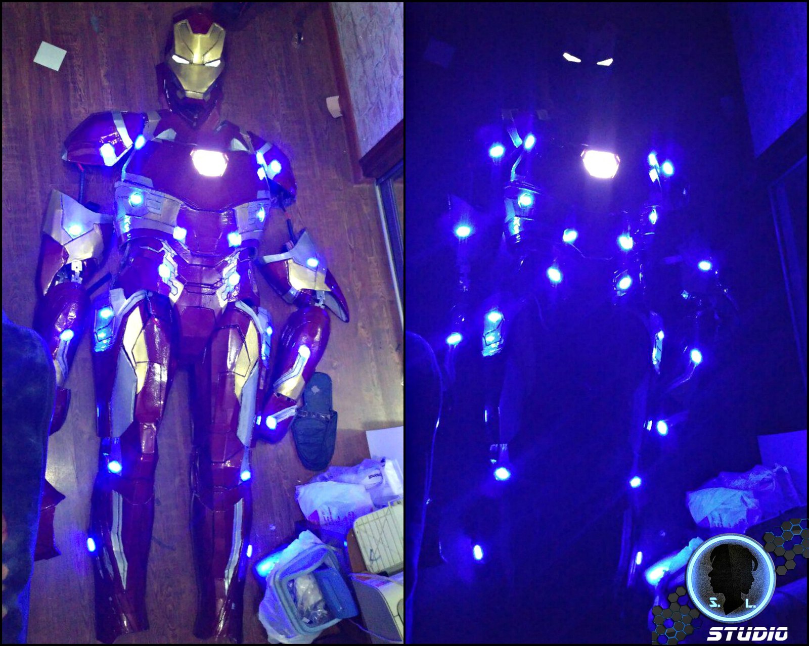 Iron Man cosplay - My, Pepakura, Cosplay, iron Man, Marvel, Rukozhop, Longpost, Papercraft