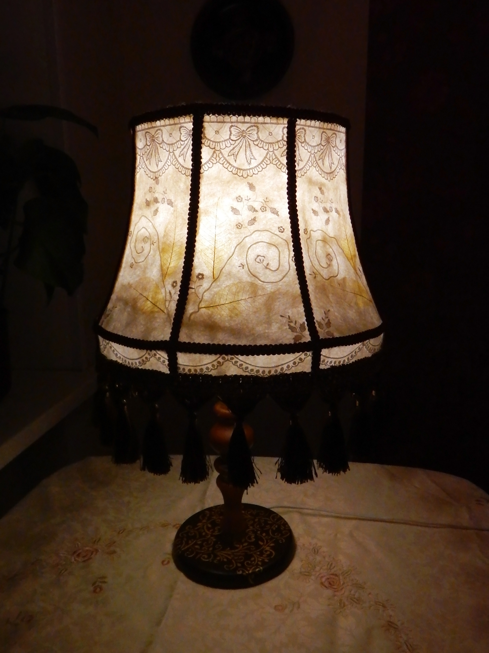 Lamp for a cat. - My, Лампа, Restoration, Wallow, With your own hands, Longpost