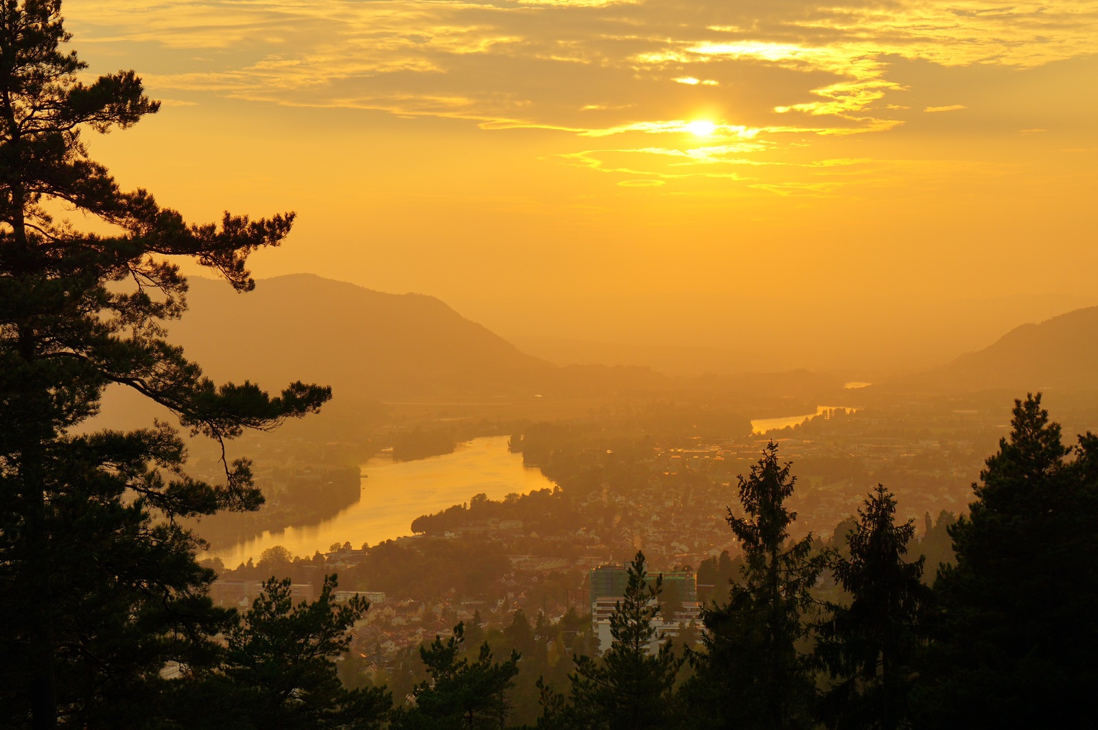 Oh miracle, sunset again! - My, Norway, Nforester, Sunset, Without processing