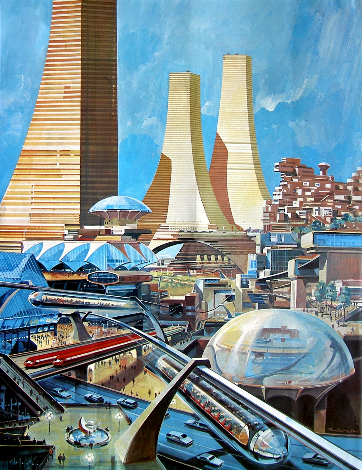 RetroFuturism - Ретрофутуристика, Картинки, Ретро, Длиннопост, Ретрофутуризм