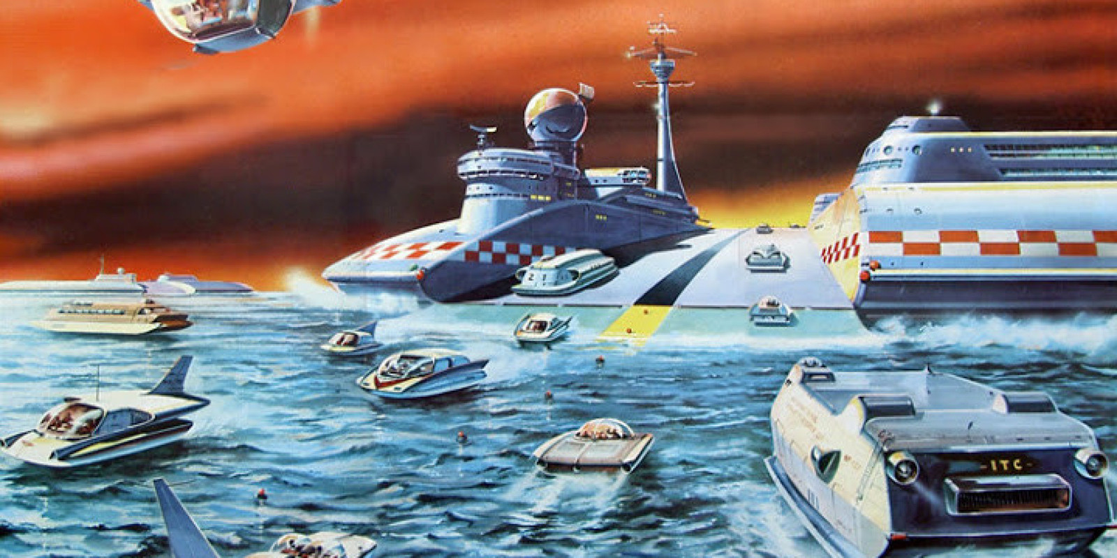 RetroFuturism - Ретрофутуристика, Картинки, Ретро, Длиннопост, Ретрофутуризм