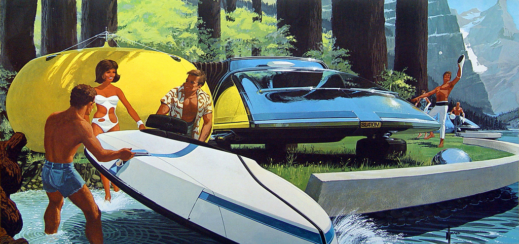 RetroFuturism - , Images, Retro, Longpost, Retrofuturism