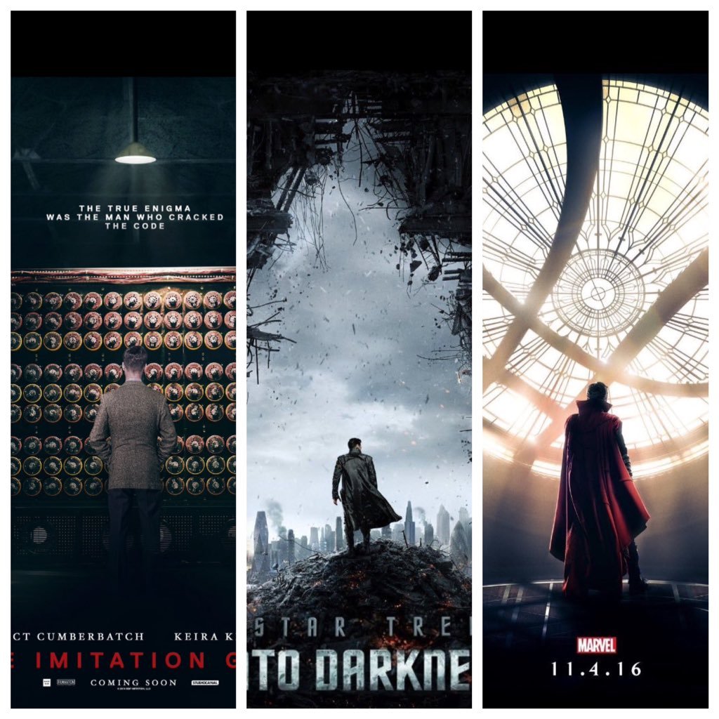 interesting fashion - Movies, Benedict Cumberbatch, Imitation game, Star Trek: Retribution, Doctor Strange, Poster