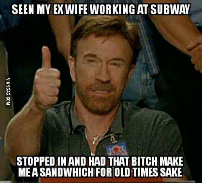 (9GAG) I saw that the ex works in Subway - 9GAG, Humor, Translation