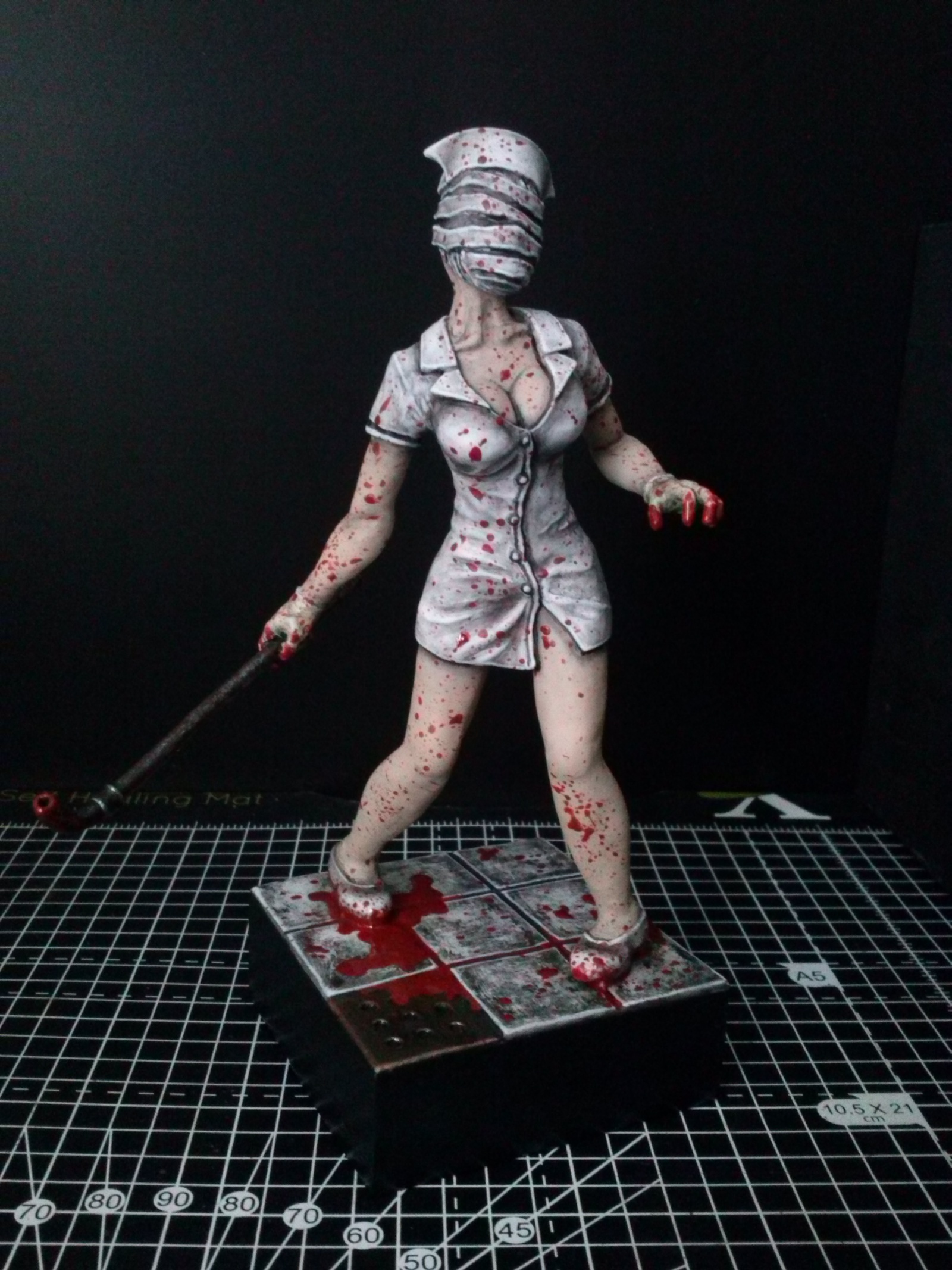 Nurses from Silent Hill - My, Лепка, Polymer clay, Silent Hill, Miniature, Longpost