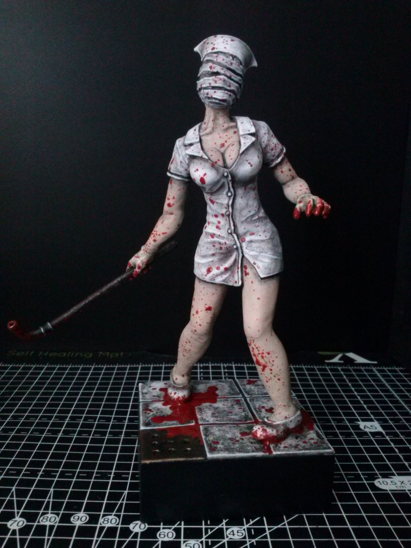 Nurses from Silent Hill - My, Лепка, Polymer clay, Silent Hill, Miniature, Longpost