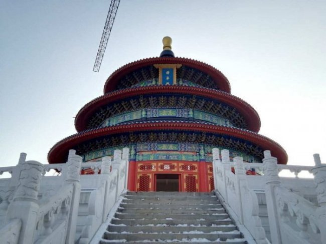 China builds united Capitol and Temple of Heaven - China, Made in China, World of building, Constructions, Building, Architecture, Capitol, , Longpost