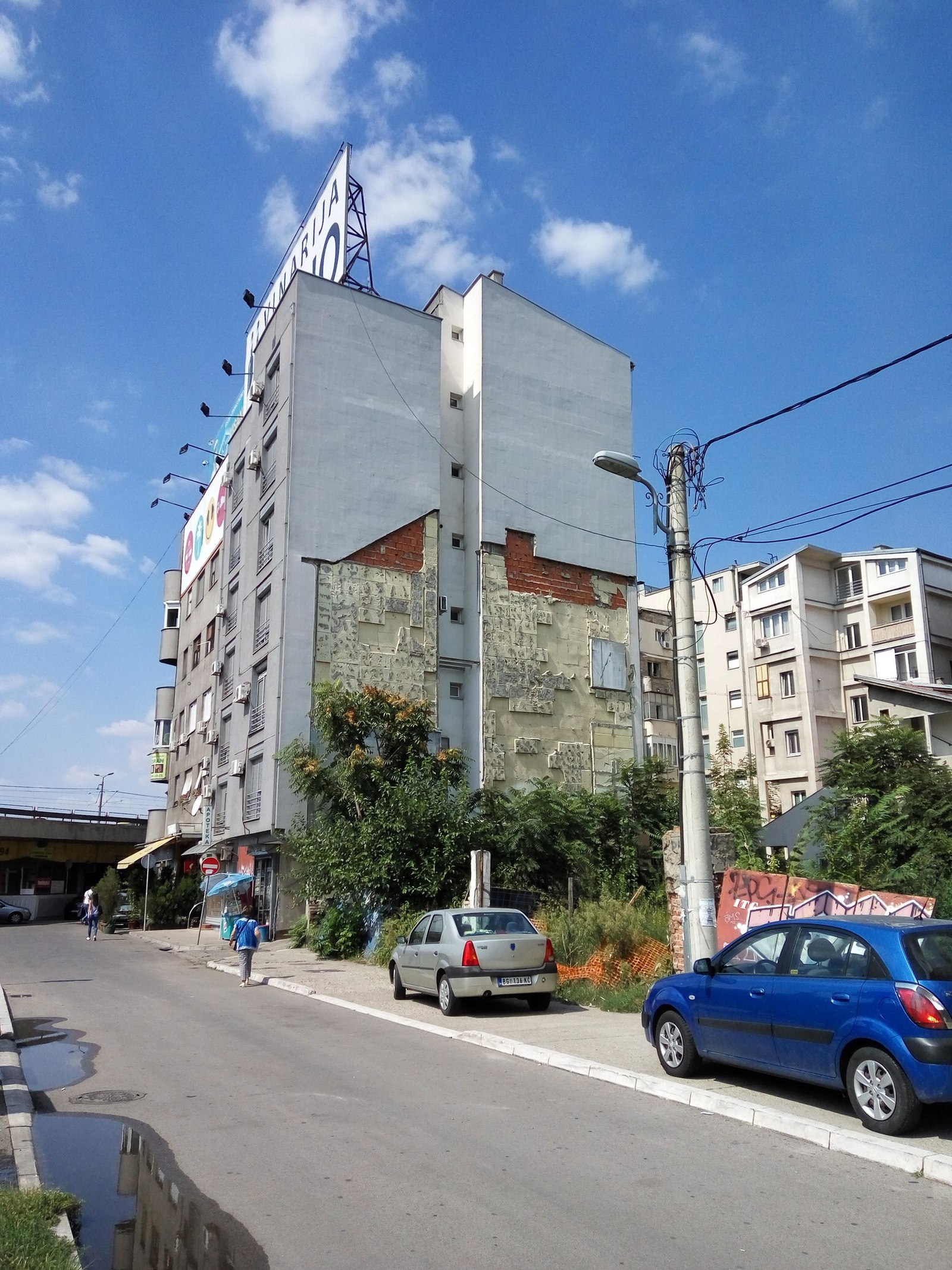 Facade insulation in Serbia - My, Building, Pgs, Facade insulation, Belgrade, Serbia, Longpost