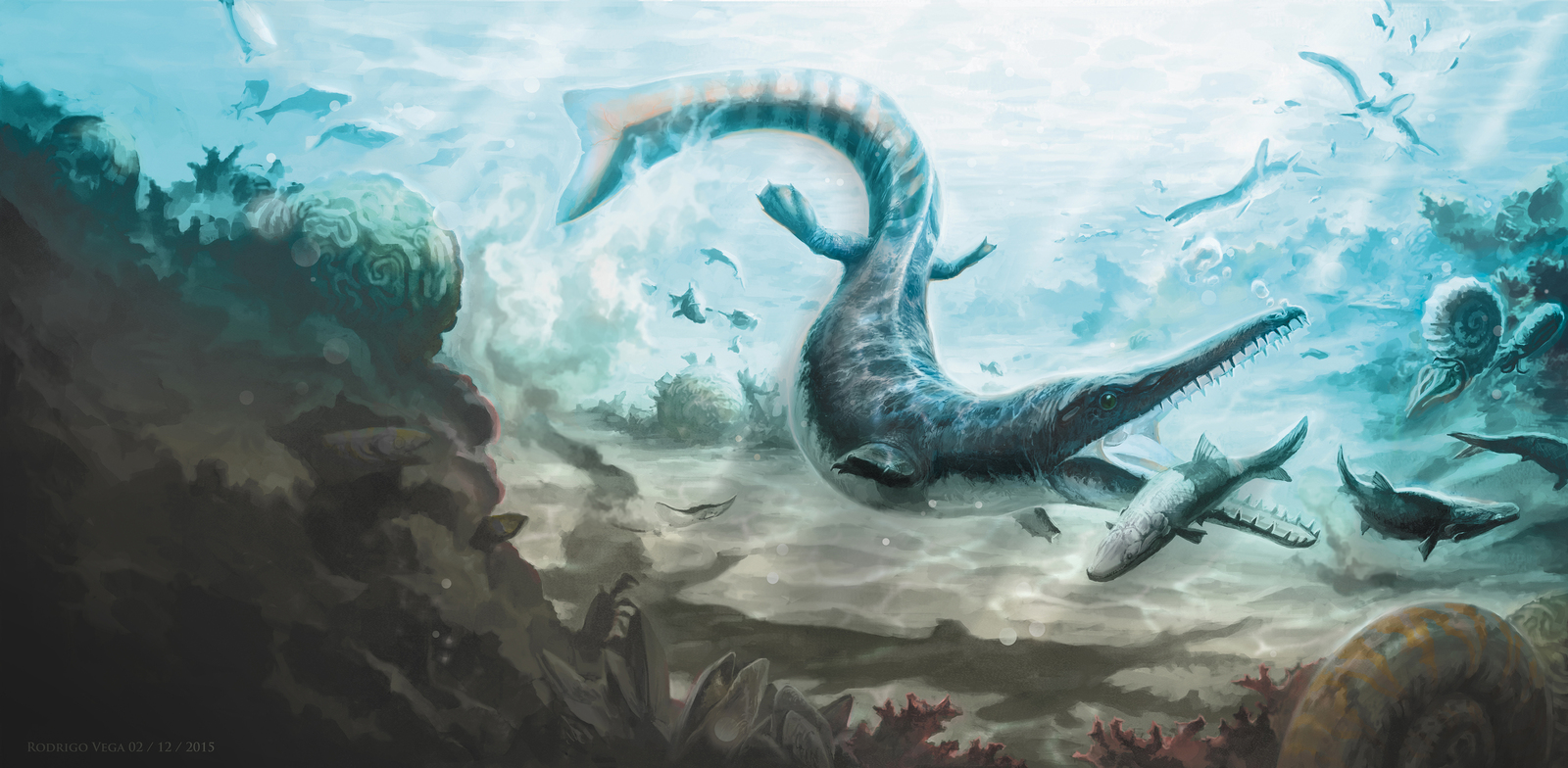 Cricosaurus Art - Art, Crocodile, Nature, Ocean, Crocodiles