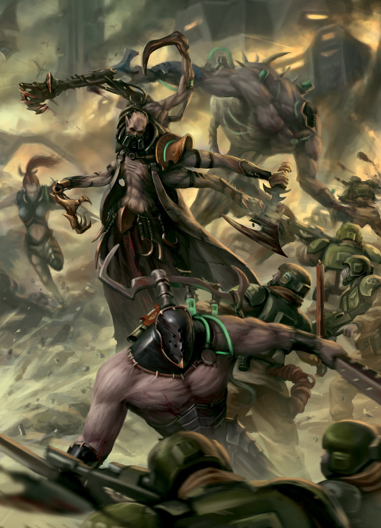 The artists of Warhammer ch. 26 are Luches (aka Leos Okita Ng). - Warhammer 40k, Warhammer fantasy battles, Warhammer, , Longpost
