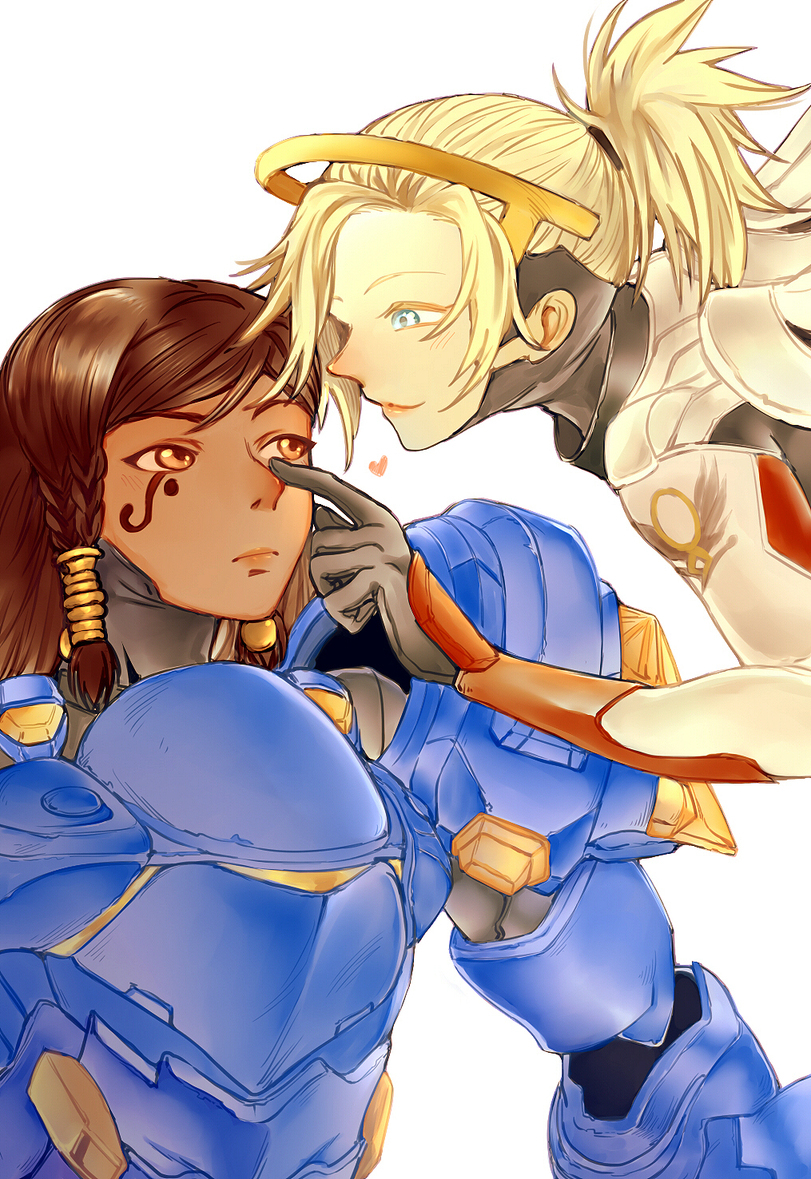 PharMercy - Pharmercy, Mercy, Pharah, Overwatch, , Blizzard, Longpost, Shipping