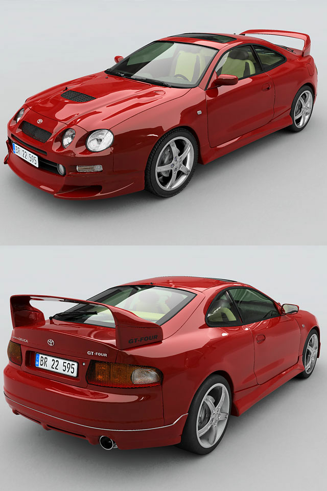 And red suits her face)) - Toyota Celica, Jdm, Images, Longpost