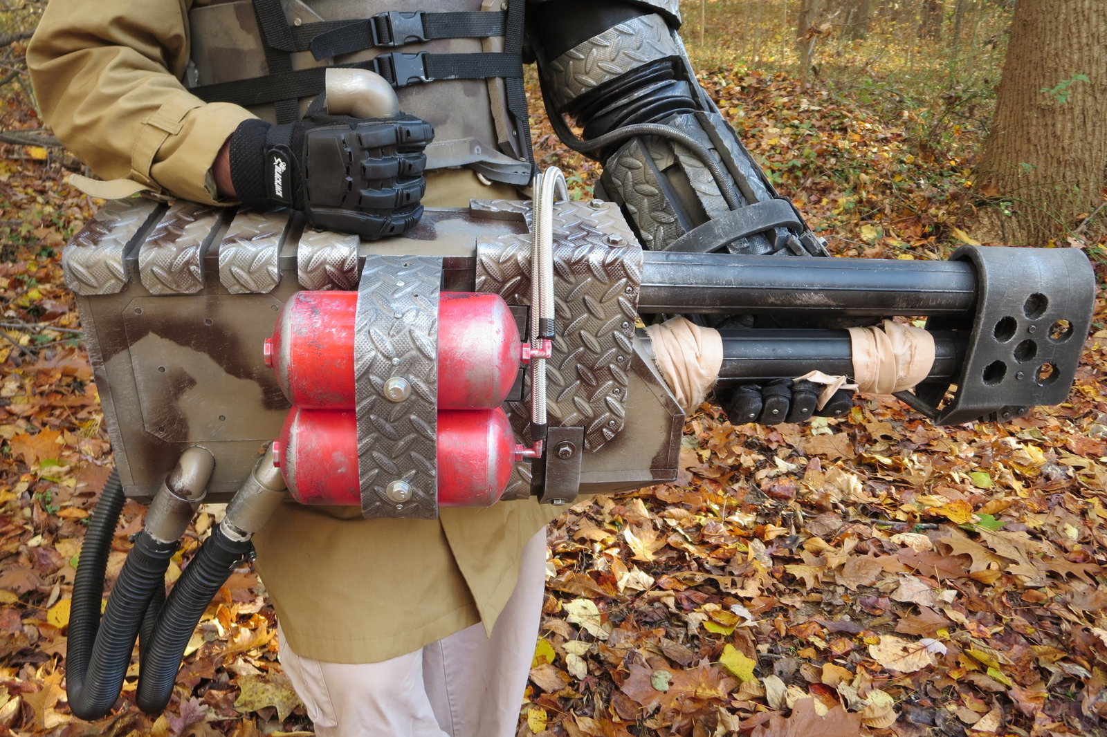 Talaran Flamethrower Raider - Warhammer 40k, Longpost, Cosplay, , Imperial guard