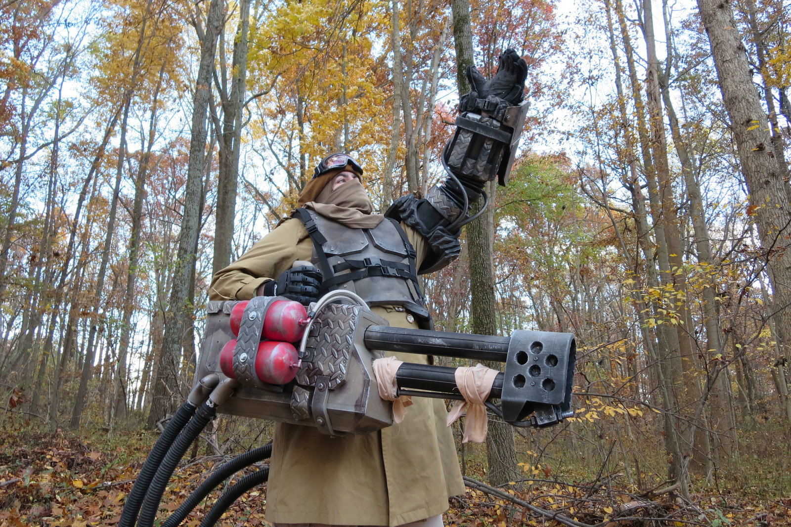 Talaran Flamethrower Raider - Warhammer 40k, Longpost, Cosplay, , Imperial guard