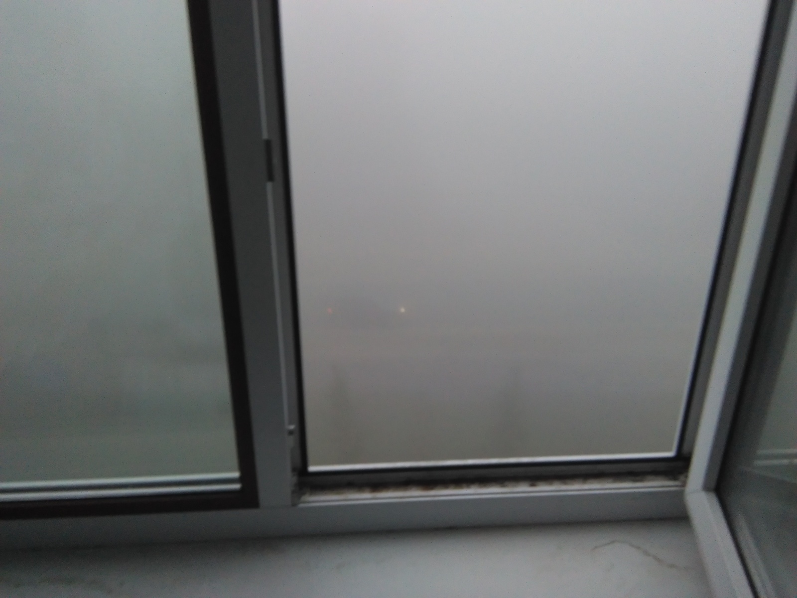 Haze - My, Surgut, Fog, Morning