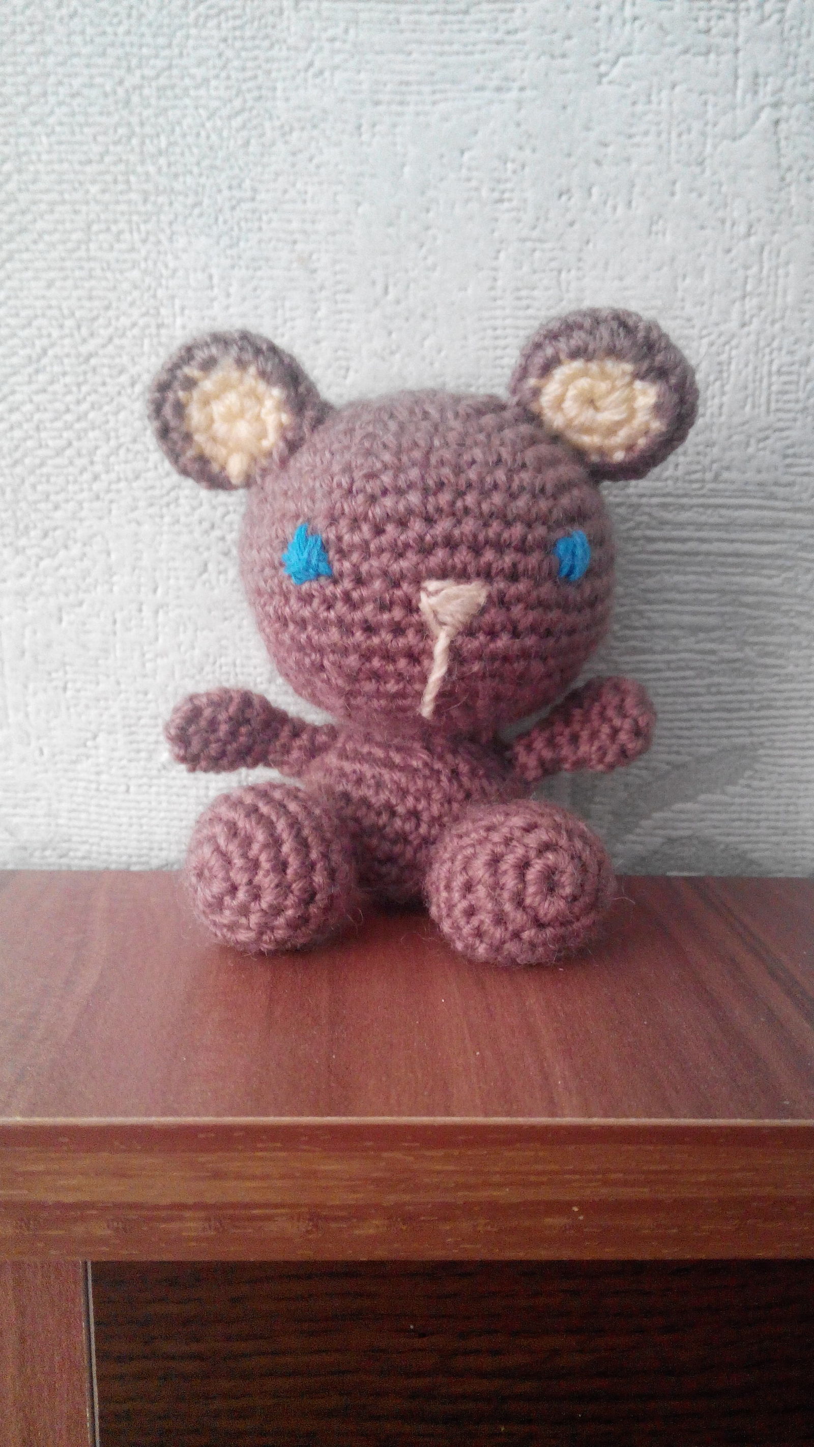 My art. - My, Amigurumi, Pets, Longpost