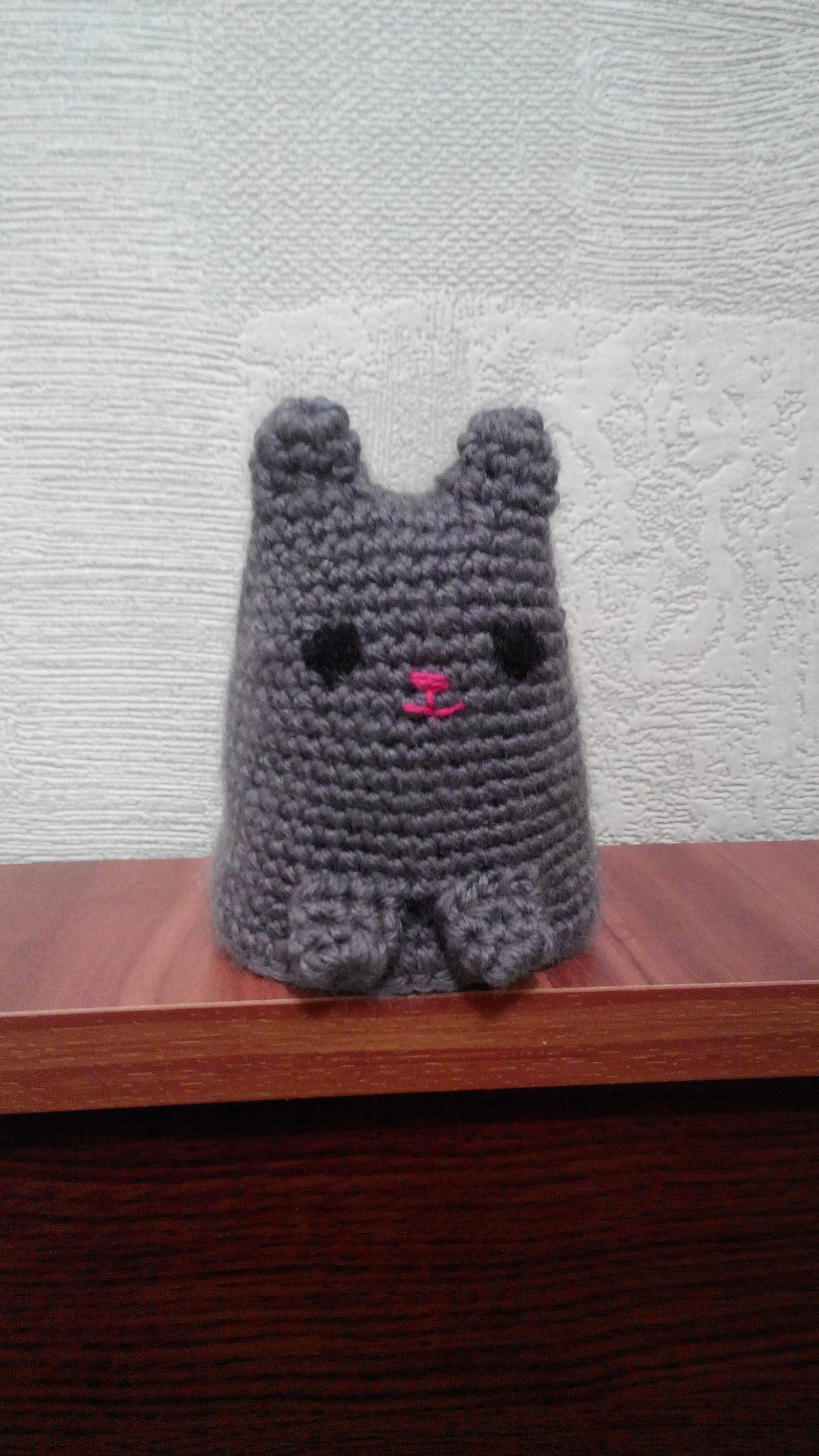 My art. - My, Amigurumi, Pets, Longpost