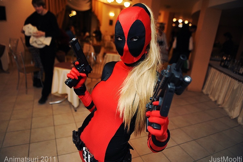 Lady deadpool - My, Deadpool, Cosplay, Deadpool, Longpost