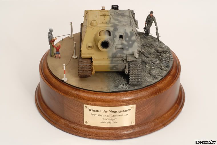 A shadow of the past - Models, Modeling, Vignette, Tanks, Story, Longpost