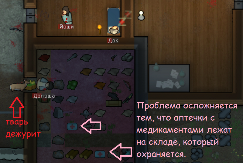 В осаде - Моё, Rimworld, Игры, Длиннопост