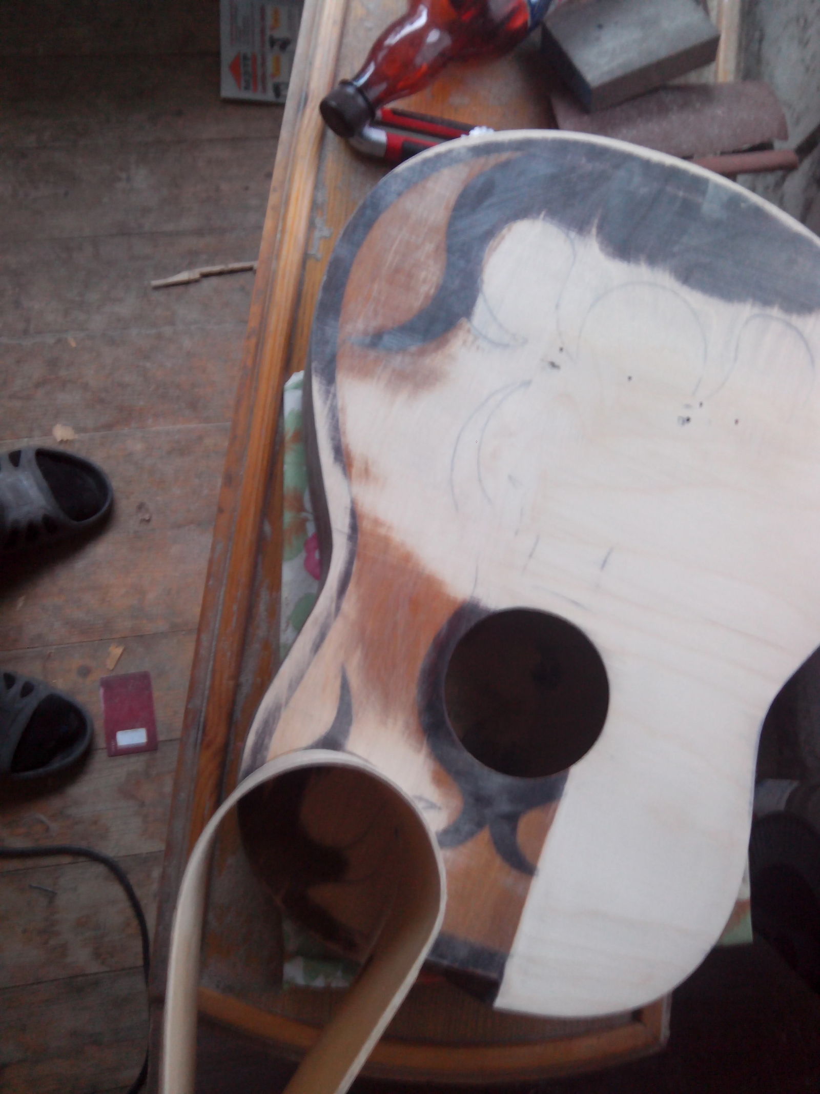 Restoration of an old guitar. - My, , Sounds, Longpost