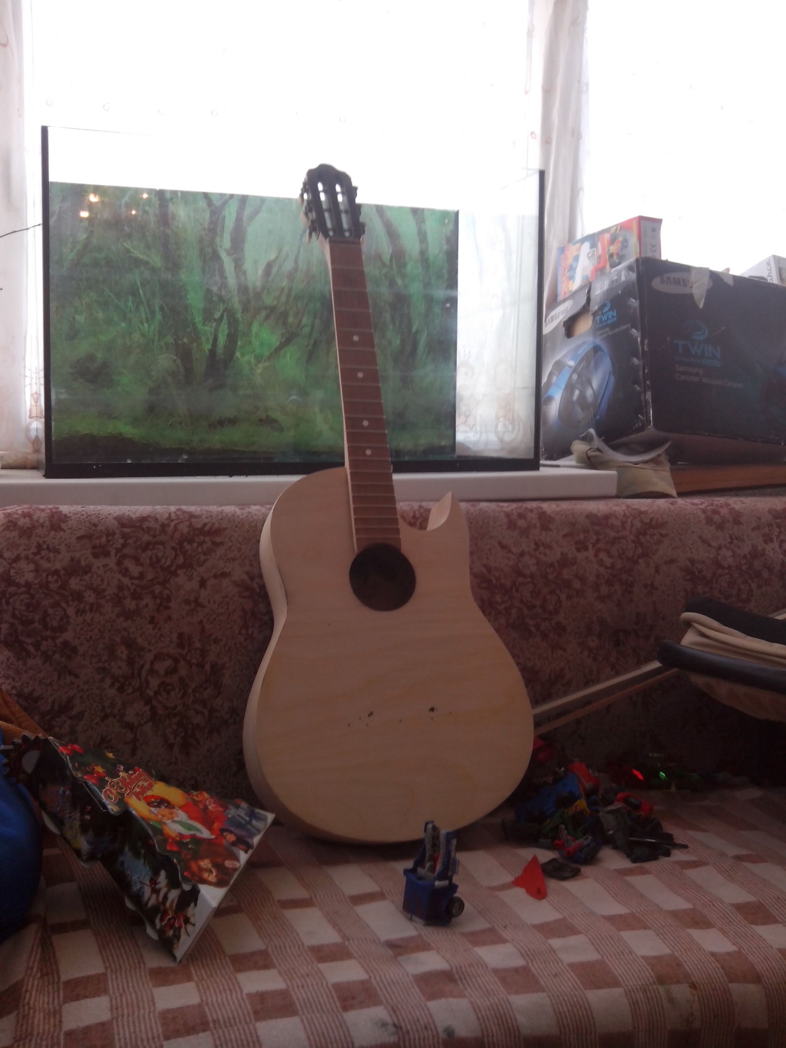 Restoration of an old guitar. - My, , Sounds, Longpost