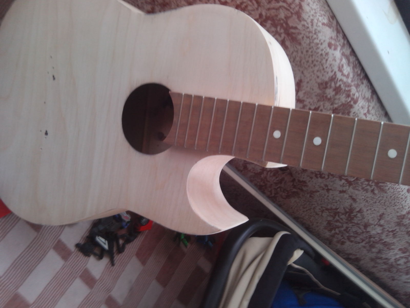 Restoration of an old guitar. - My, , Sounds, Longpost