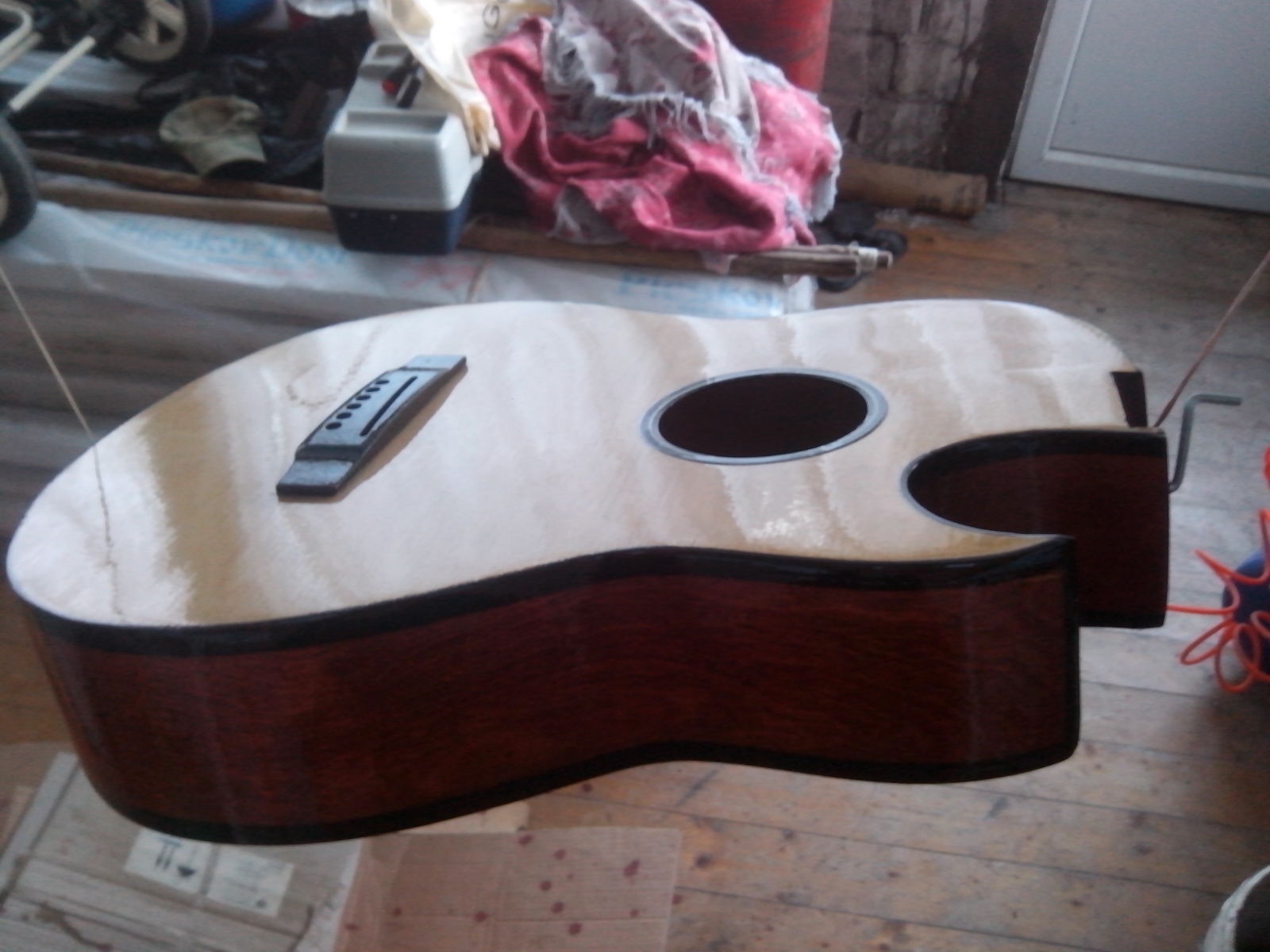 Restoration of an old guitar. - My, , Sounds, Longpost