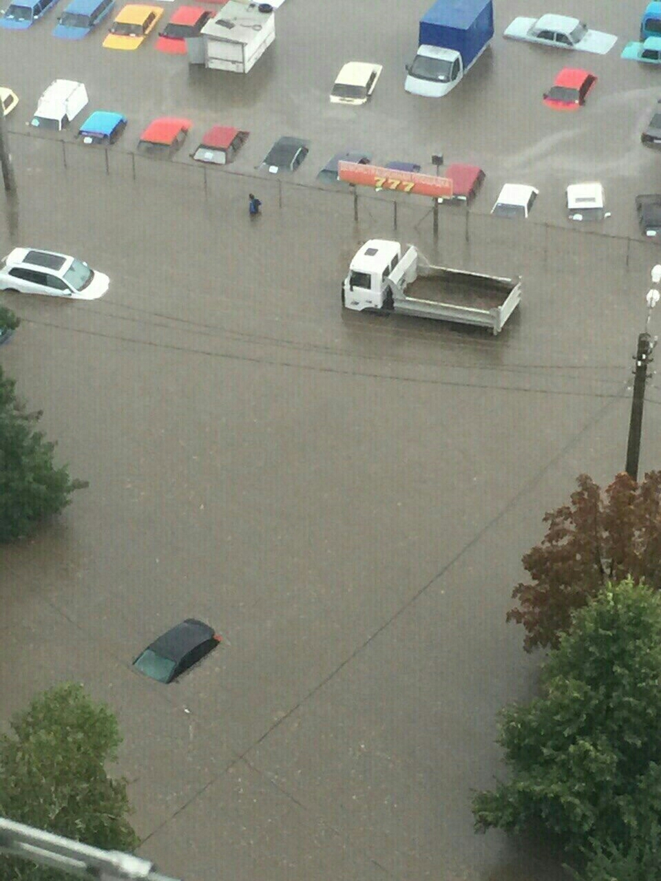 Odessa flooded a little again - Odessa, Rain, Потоп, Flood, Element, Kick-ass, Longpost