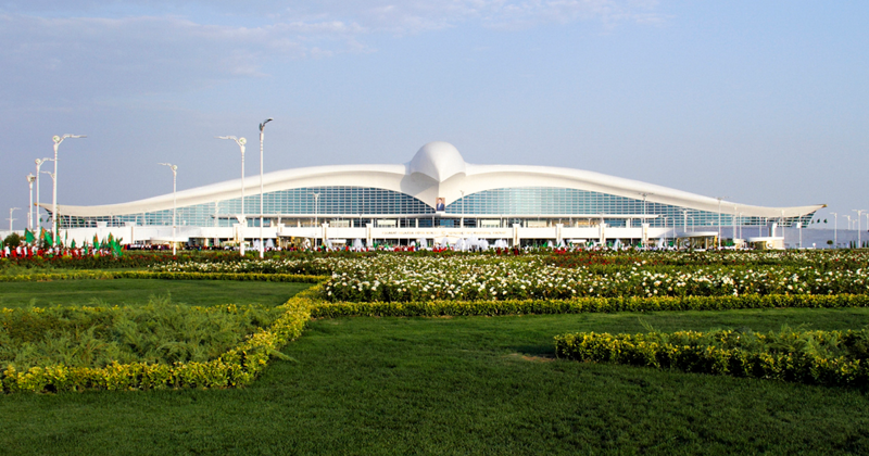 Incredible! The new Ashgabat airport is amazing - Architecture, The airport, Turkmenistan, Masterpiece