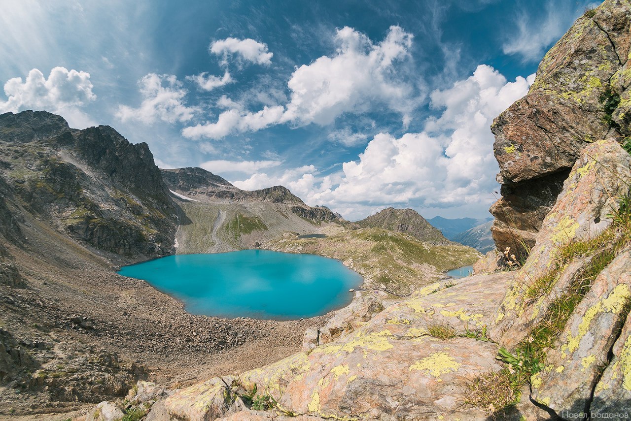 Arkhyz, a lake at an altitude of 3000 meters - My, Arkhyz, Lake, Russia, The mountains, Photo, Longpost