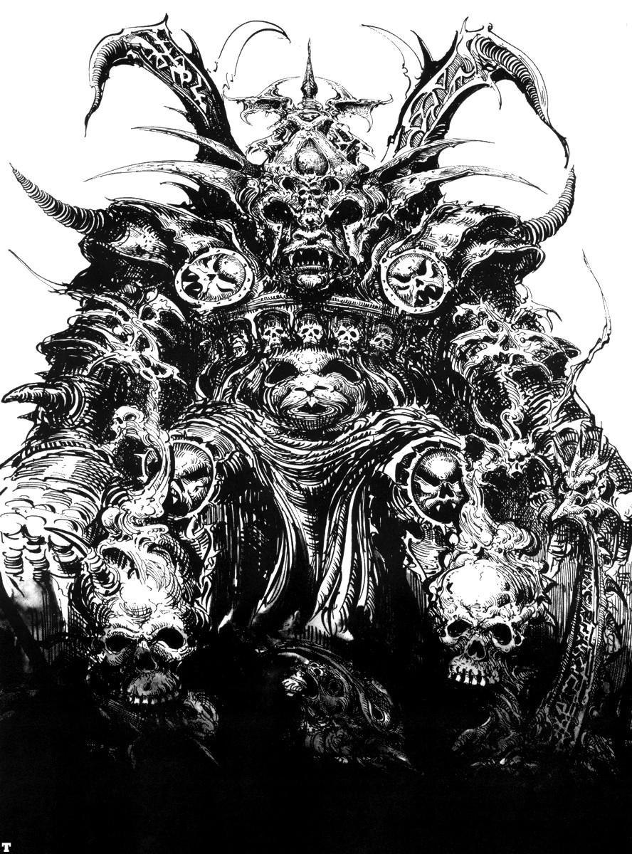 Artists Warhammer Ch. 28 - Ian Miller. - Warhammer, Warhammer 40k, , Longpost